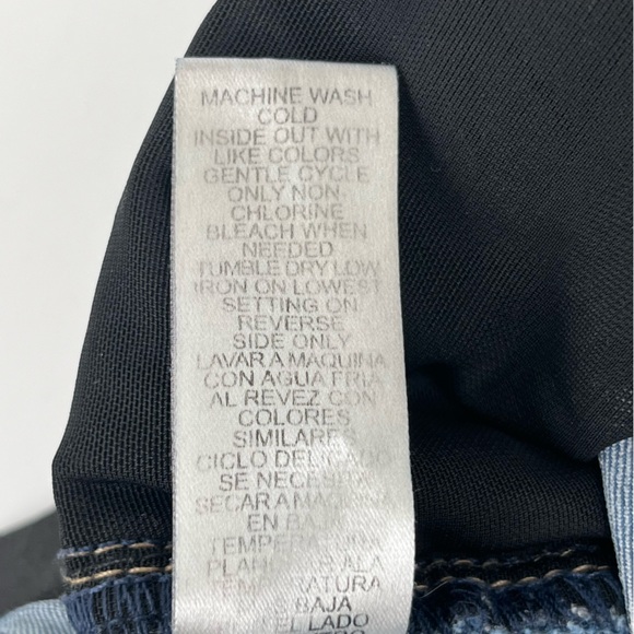 Democracy Straight Leg Jean Women’s 16 Stretch Blue Denim "Ab"solution B1560BB00 - Picture 11 of 13